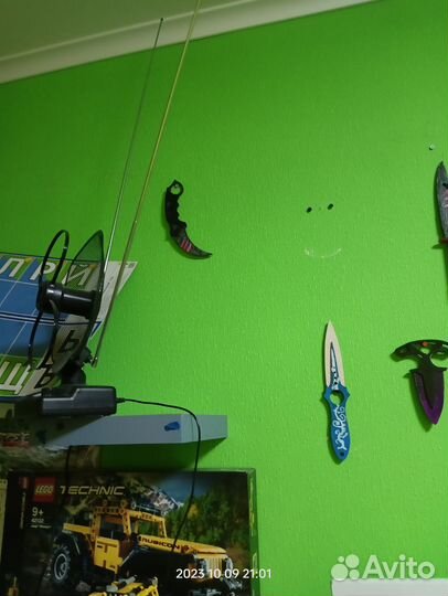 Ножи из стендофф 2 деревянные