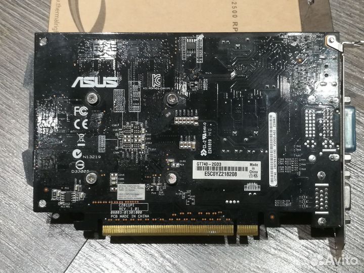 Видеокарта Asus GT740 2Gb