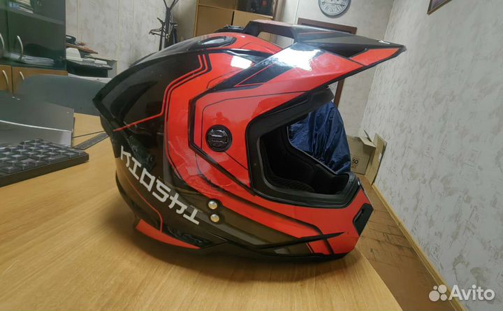 Мотошлем кроссовый, эндуро