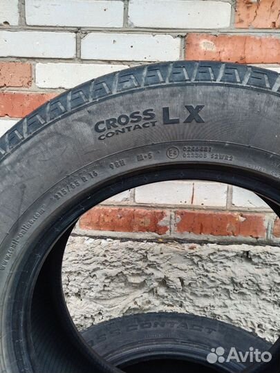 Continental CrossContact LX 215/65 R16 98H