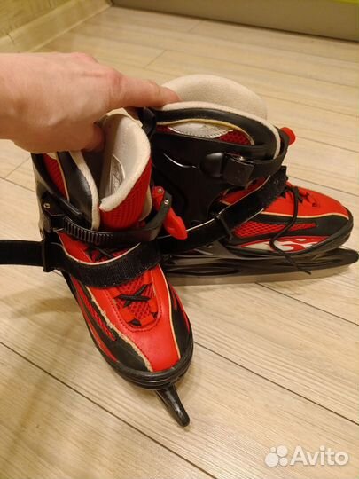 Коньки для мальчика 34 размер