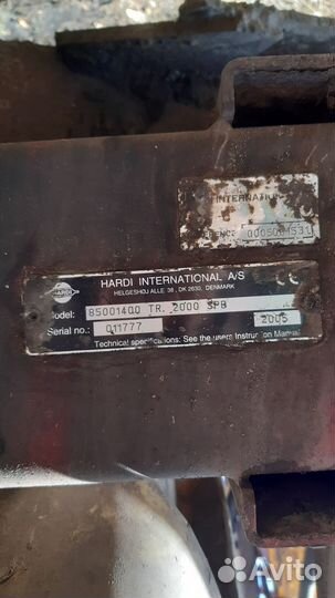 Опрыскиватель Hardi TR 2000 SPB, 2005