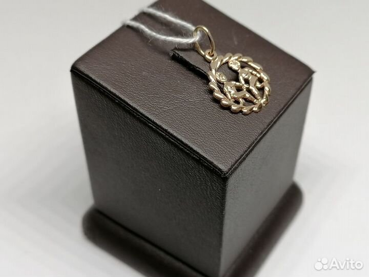 Подвеска близнецы (золото 585) (Заводской)