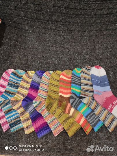 Носки вязаные ручной работы женские