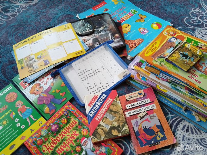 Прописи, букварь, книги, английский-нов.и б\у