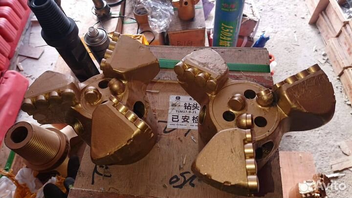 Pdc долота трехлопастное 96