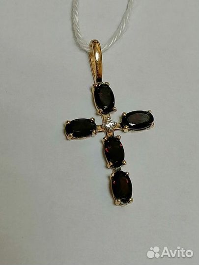 Крест золотой 585-й пробы, золото 585 (14K)