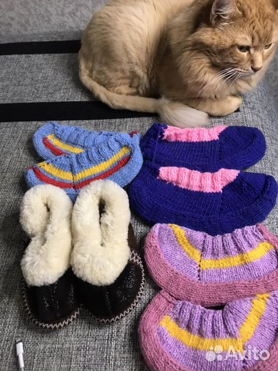 Следки вязаные ручной работы детские