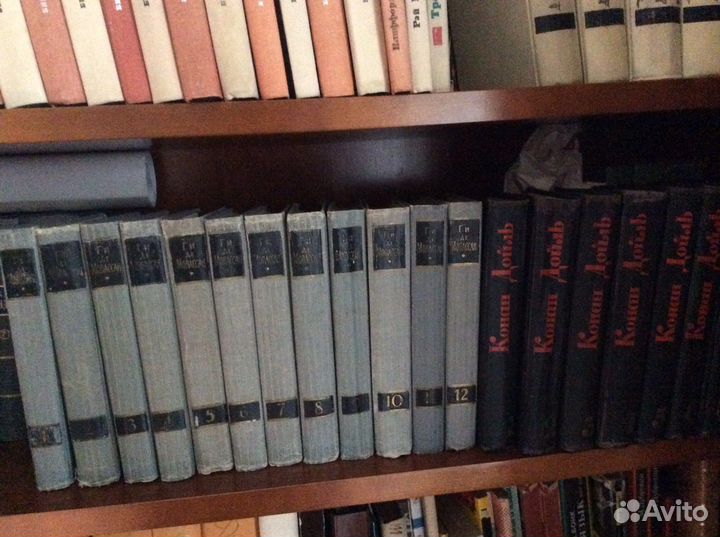 Собрание сочинений Дойль,Уэллс, Мопассан