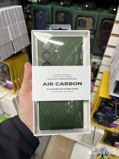 Чехол K-DOO Air Carbon Samsung S24 Ultra S24 S24+