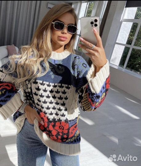 Вязанный свитер в стиле Zara