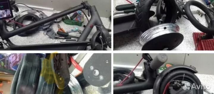 Ремонт электросамокатов, велосипедов