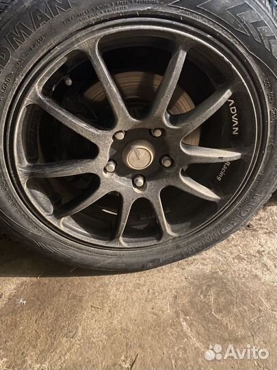 Литые диски r16 5x114 3 advan racing