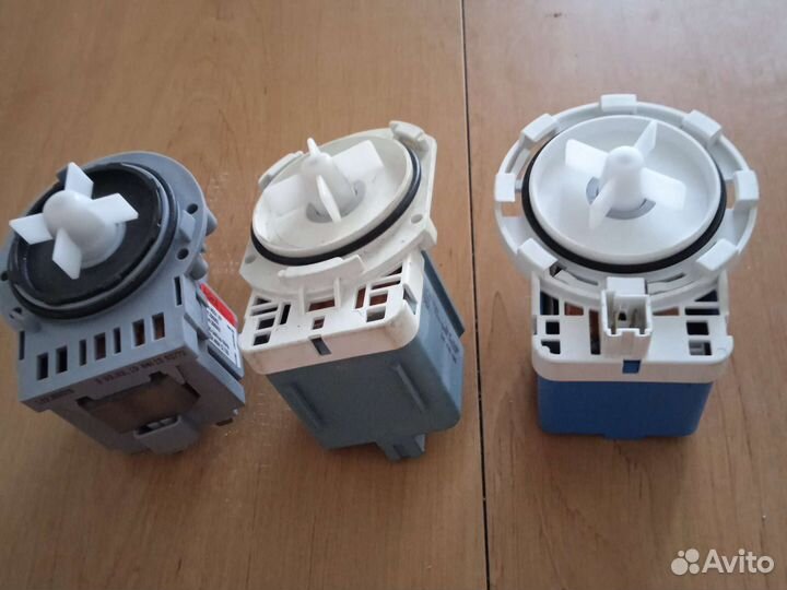 Помпы, электродвигатели насоса стиральных машин