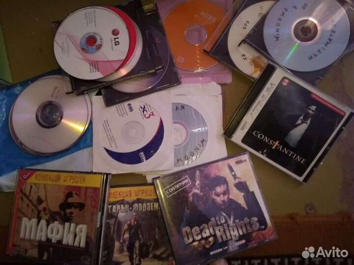 Диски компьютерные (165 шт.)