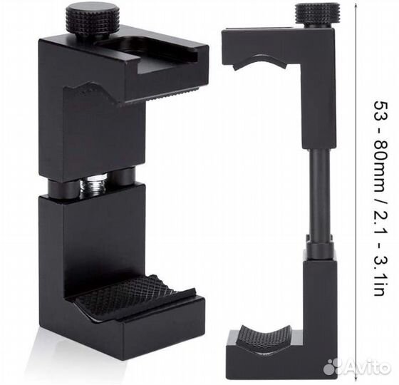 Универсальный зажим крепление для видео фото