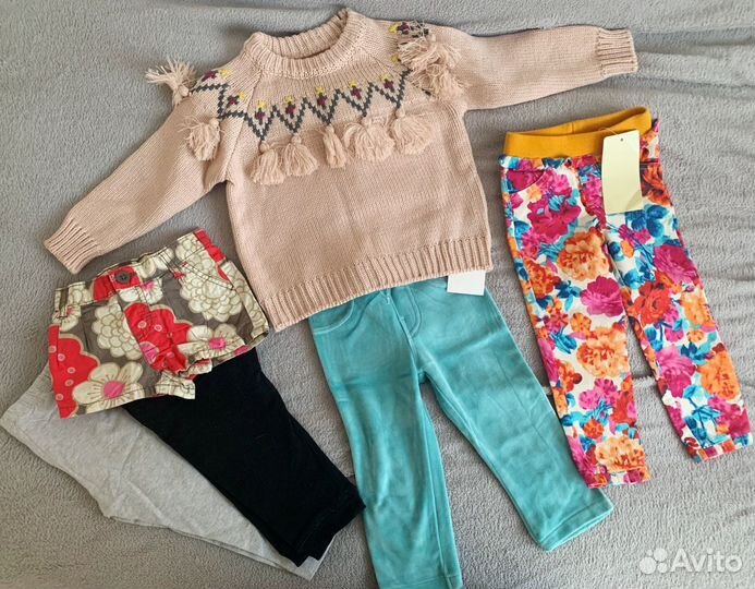 Пакет одежды hm gap carters 1-2 года