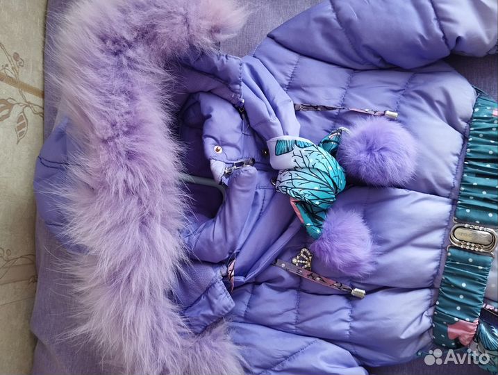 Зимняя куртка детская 104