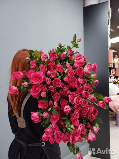 Ароматные пионовидные розы Пионы