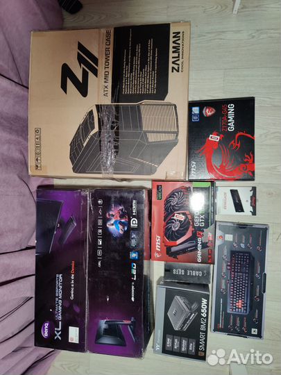 Игровой компьютер i7 4GHz, GTX 1070, RAM 32GB