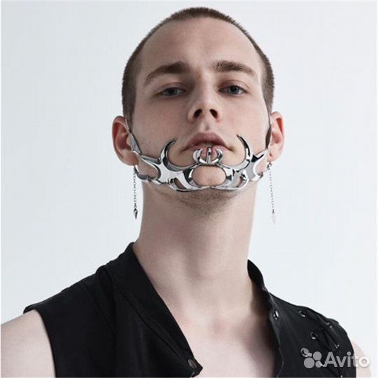 Маска в стиле киберпанк, готика (аренда)