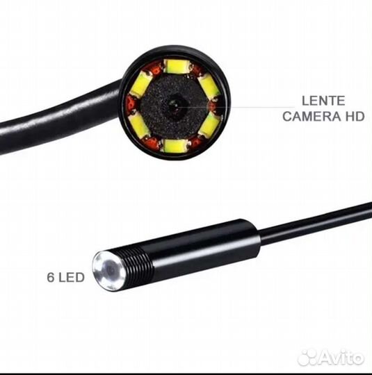 Эндоскопическая камера 2 метра дляКомпьютер