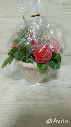 Мыло ручной работы букеты