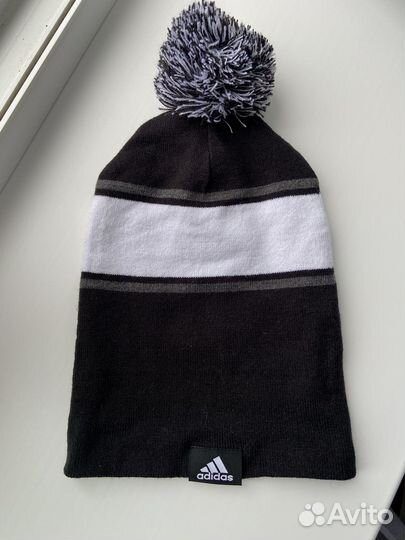 Шапка adidas linear woolie