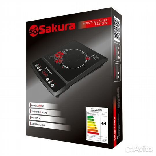 Плитка электрическая sakura SA-7152FS