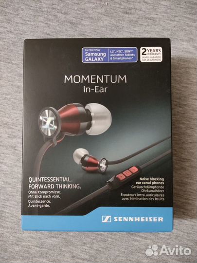 Наушники Sennheiser Momentum In-Ear (M2 IEG)