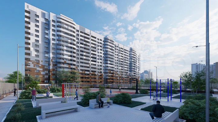 Квартира-студия, 28,4 м², 13/16 эт.