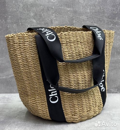 Сумка женская плетеная chloe