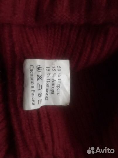 Комплект шапка и шарф