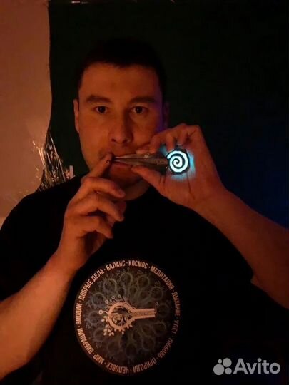 Светящийся варган Спираль Вселенной