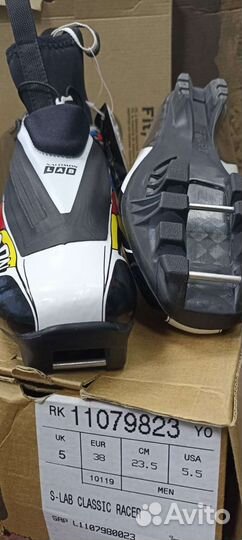 Лыжные ботинки salomon s lab sns 38размер