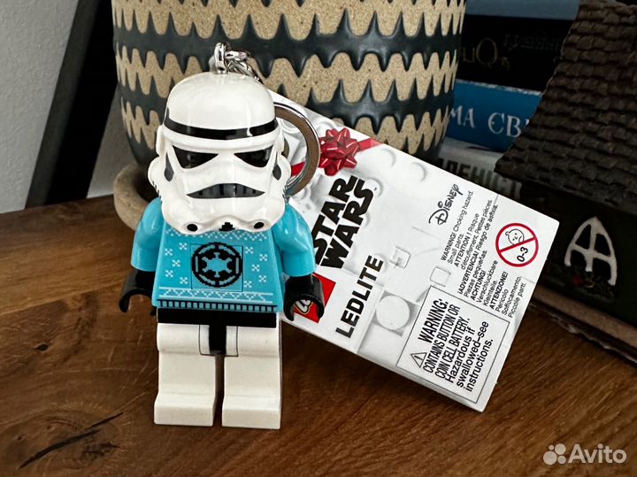 Брелок lego фонарик Stormtrooper
