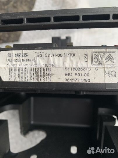 Блок комфорта Peugeot 206