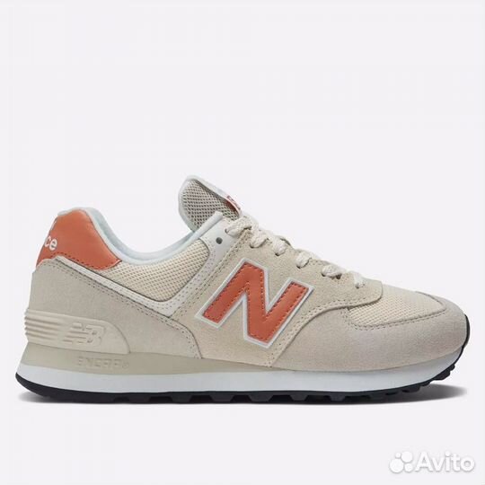 Кроссовки new balance 574 натуральная замша