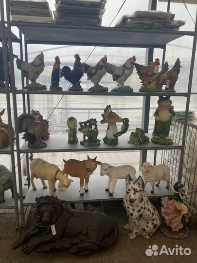 Садовые фигуры из полистоуна