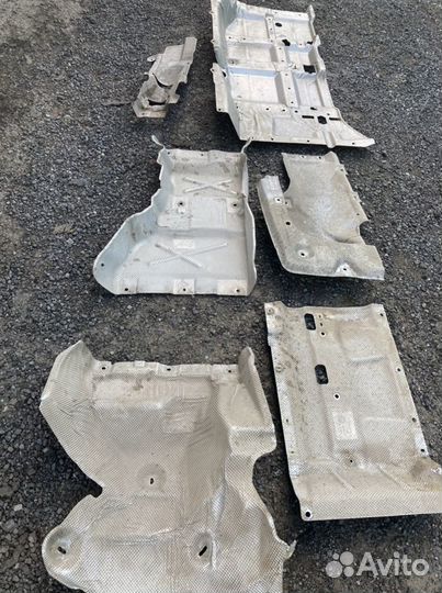 Volkswagen t5 теплозащита днища