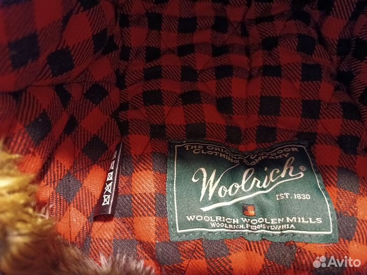 Шапка ушанка траппер Woolrich