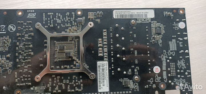 Видеокарта p106 100 6gb (gtx 1060)