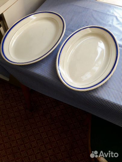 Овальное блюдо