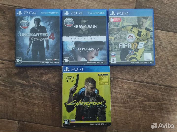 Диски игры для ps4