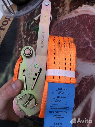 Трос с трещеткой