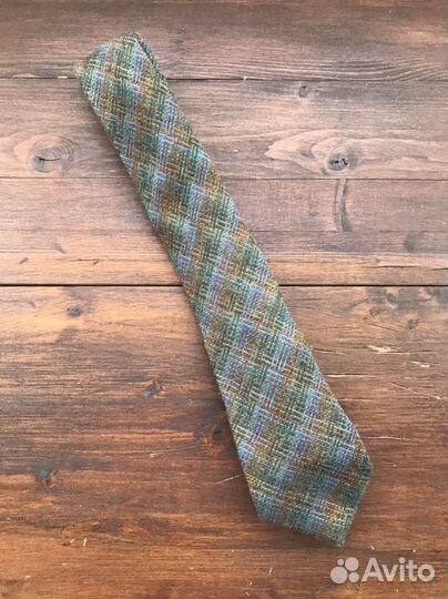 Галстук шерсть хлопок