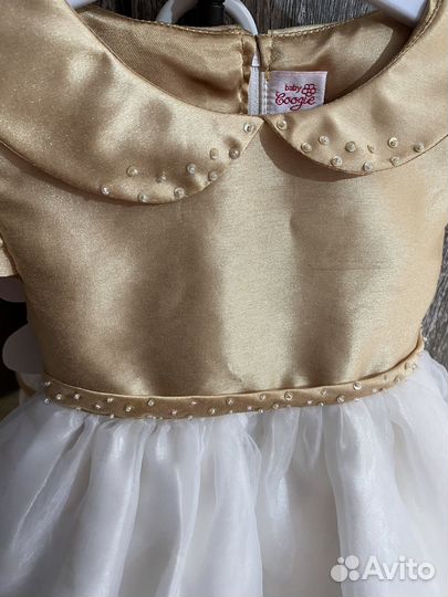 Платье нарядное 92