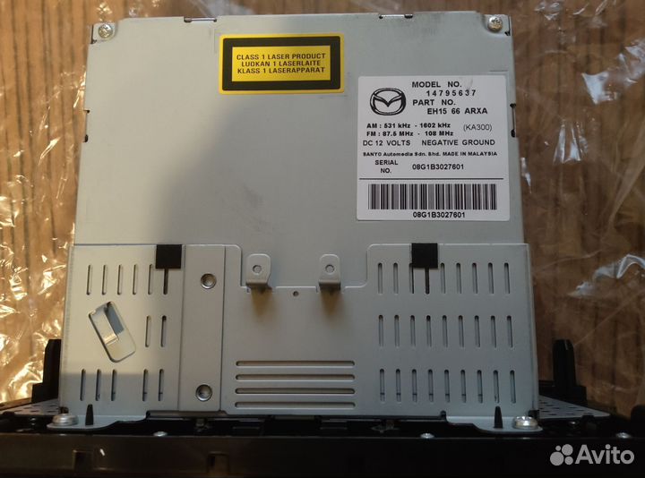 Магнитола для Mazda. EX15 66 arxa