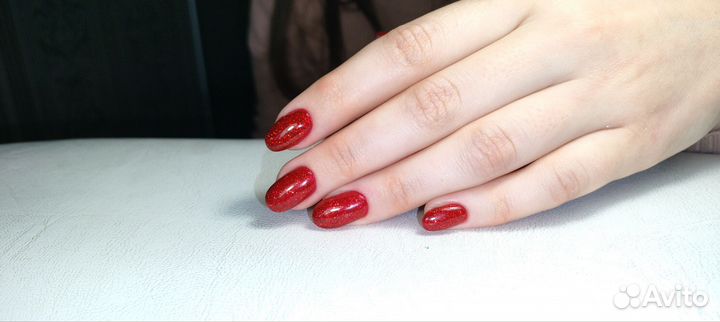 Маникюр с покрытием гель лак