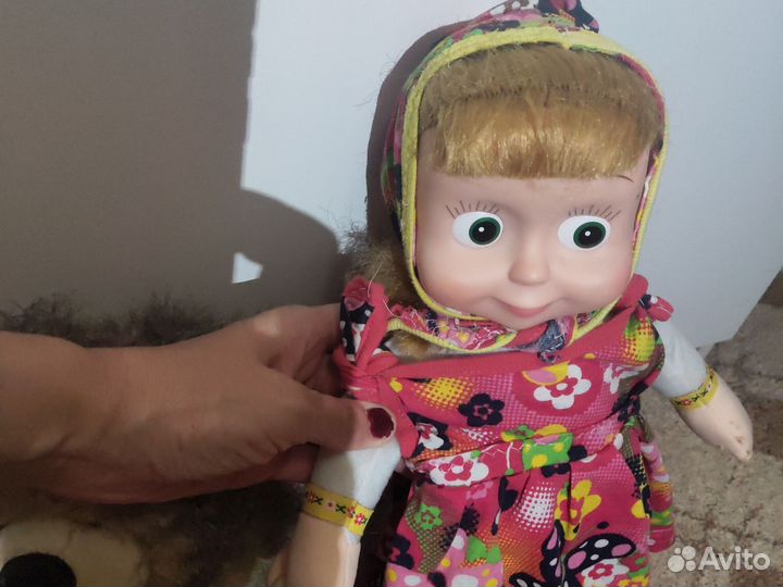 Маша и медведь для детской комнаты